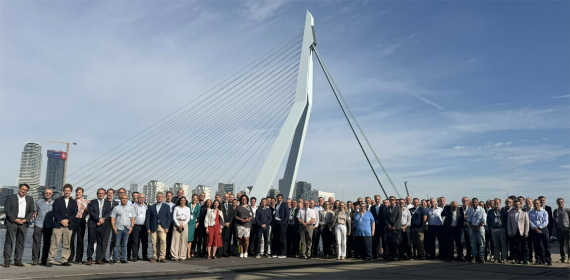 Attendees at the meeting of inspection bodies.