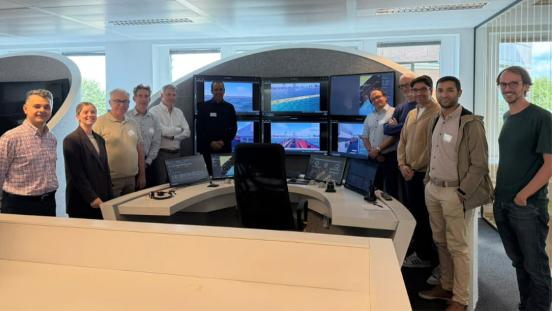 Barge Adviser Ton Mol representing OCIMF at the PIANC Working Group meeting.
