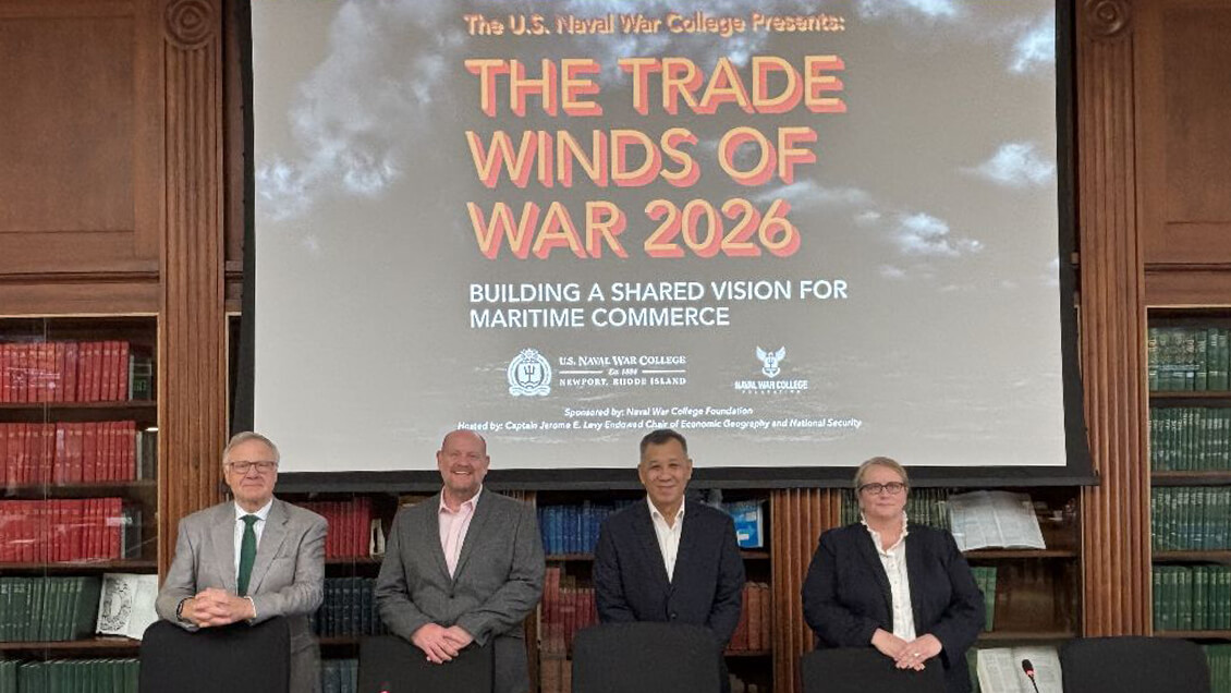 Maritime Security stakeholders at the Trade Winds of War workshop.