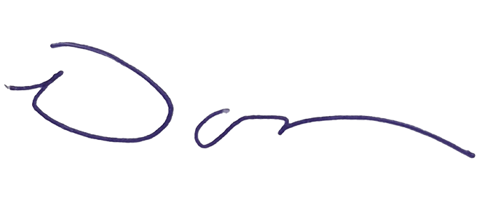 Don Davis Signature.