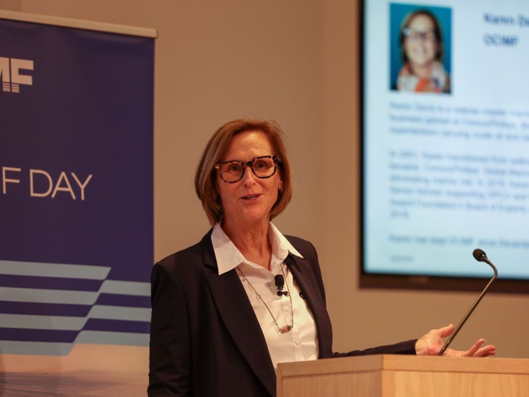 OCIMF Managing Director Karen Davis welcomes attendees