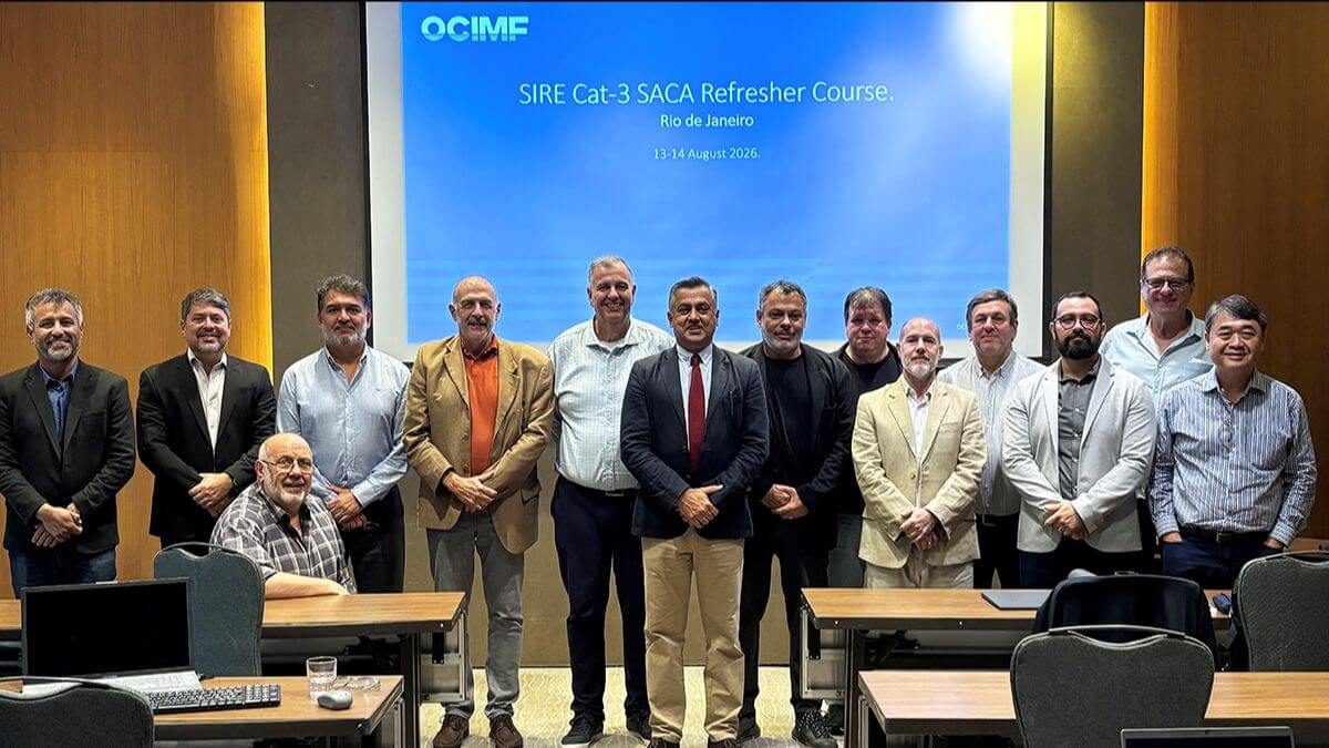 Candidates attending a refresher course in Rio de Janeiro.